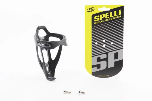 Флягодержатель пластико-нейлоновый, крепл. на раму, чёрный SBC-042, FIX-409110