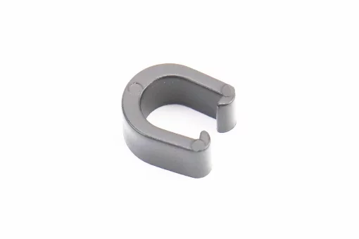 Кріплення гідролінії до рами, пластмасове, чорне, FIX-409111