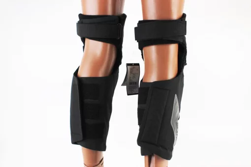 Наколінники захисні (коліно+гомілка) к-кт 2шт, Чорні, тип 2, FIX-354023