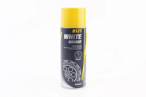 Мастило багатофункціональне літієве "WHITE GREASE", Аерозоль 450ml, FIX-304466