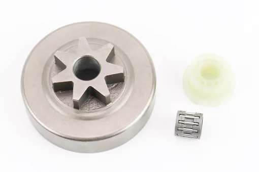 Тарелка сцепления "звезда" 3/8-7 OLEO MAC-936/937/940/941 + подшипник + привод масла, FIX-210030