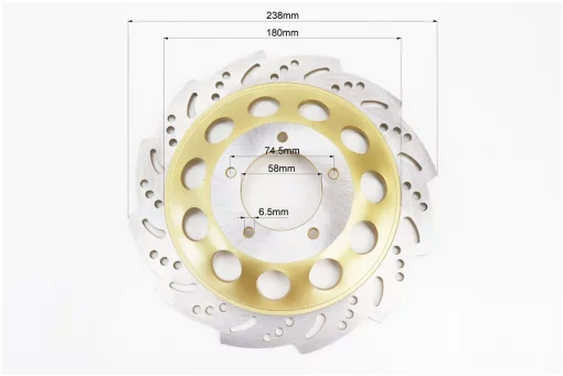 V200N YX-150-10 Диск гальмівний (передній), FIX-505252