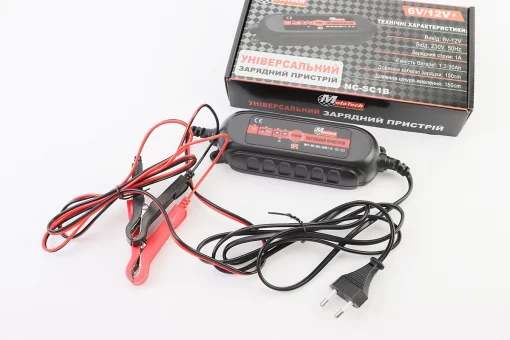 Зарядний пристрій для АКБ 6V / 12V "імпульсна", FIX-354137