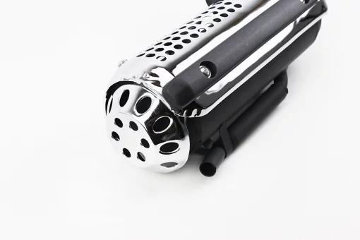 Глушитель Honda DIO ZX AF34/35, LEAD AF-48, ХРОМ, FIX-347402