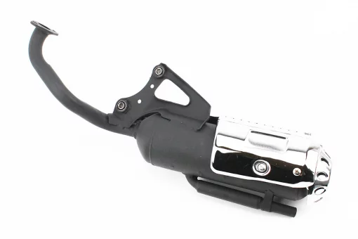 Глушитель Honda DIO ZX AF34/35, LEAD AF-48, ХРОМ, FIX-347402