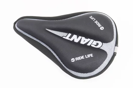 Чехол на сиденье, с мягкой поролоновой вставкой, чёрно-белый GIANT, FIX-409162