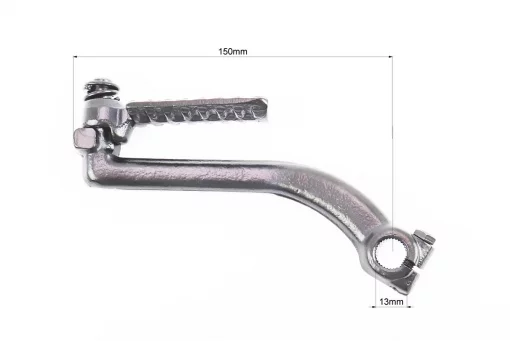 Рычаг кикстартера (черный) "плоская подножка", FIX-207851