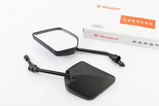 Зеркала к-кт "РОМБ" ЧЕРНЫЕ МОТО, м10 (ССС - знак качества), от 3шт -8%, FIX-354163