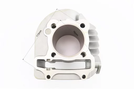 Циліндр к-кт (цпг) 160cc-58,5мм синя коробка (палець 15мм), FIX-310227