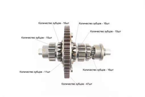 Дифференциал в сборе Z-47, Z-15x16, Z-11, Z-16 JR-Q12E (120-1), с блокировкой, без шпонки, FIX-608326