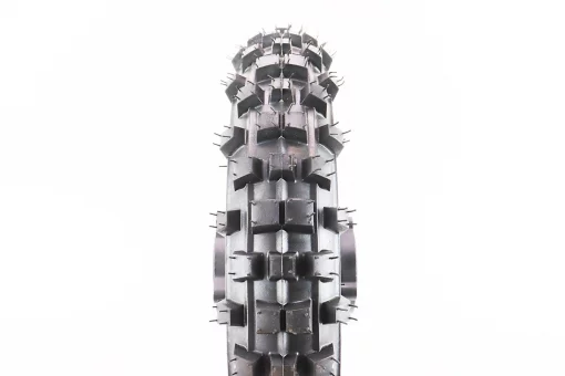 Колесо заднее спицованное + ШИНА, в сборе 80/100-12 (3,00-12") "ось 12мм", FIX-327053