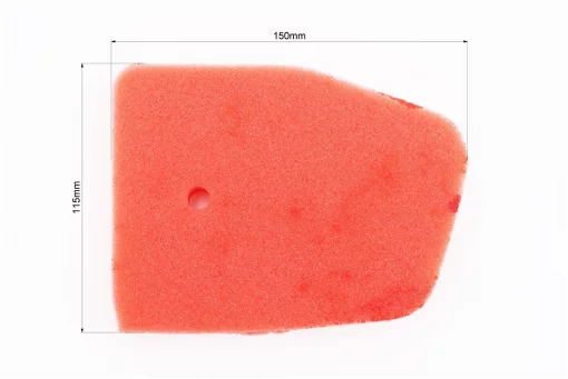 Фільтр-елемент повітряний (поролон) Honda AF17 PAL з просоченням, червоний, FIX-336215