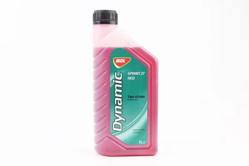 Масло 2T - полусинтетическое для садовой техники "Sprint 2Т RED", 1L, FIX-304515