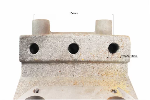 Корпус пустой, крепление под 5 болтов М14, CROSSER S-180, FIX-608347