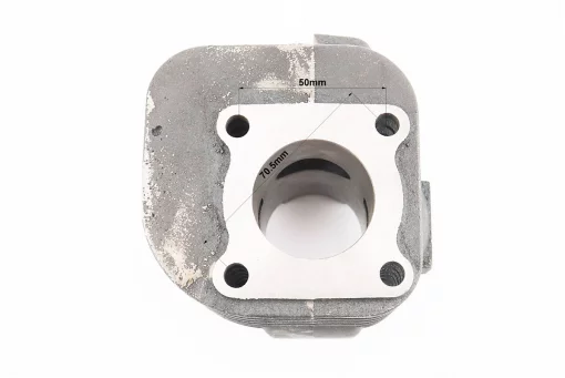 Циліндр к-кт (цпг) 2Трем 50cc-40мм (висота циліндра 68/88мм) (палець 10) синя коробка, FIX-206581