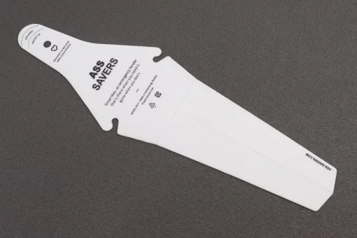 Крило поліпропіленове під сідло, швидкознімне, білий, FIX-409234