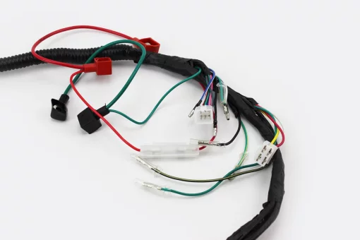 Проводка центральная (без тахометра) 2фишки у руля, ТИП 3 (см. фото), FIX-318653