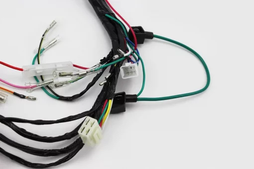 Проводка центральная (с тахометром) 7фишек у руля (см. фото), FIX-318654