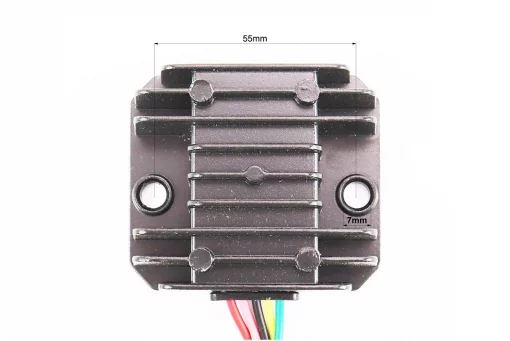 Реле-регулятор напряжения 5 проводов - "5" (разъем малый "мама"), FIX-310276