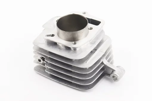 Цилиндр к-кт (цпг) 125cc-54мм (палец 14мм, высота цилиндра 78,3мм, высота поршня 37мм), с ухом, (см.фото размеров), FIX-327095