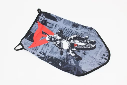 Маска лица пылезащитная "MOTOCROSS", с чёрным рисунком, GE-80, FIX-354230