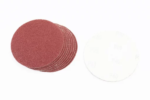 Круг шліфувальний самоклеючий 125мм, папір клас C, K40 к-кт 10шт BT-0504, FIX-703152