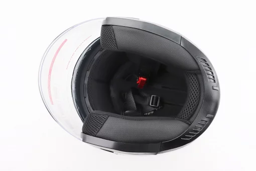 Шлем открытый+откидные очки BLD-708 М (57-58см), ЧЕРНО-СИНИЙ "Bulldog", FIX-206593