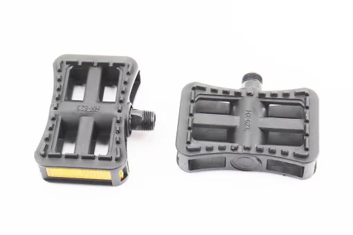 Педали CHILD 9/16" (90x55x25mm) пластиковые, чёрные (без подшипников), FIX-207901