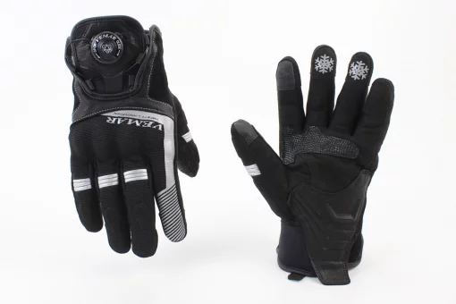 Перчатки мотоциклетные, теплые XL-Чёрные VE -308, FIX-354244
