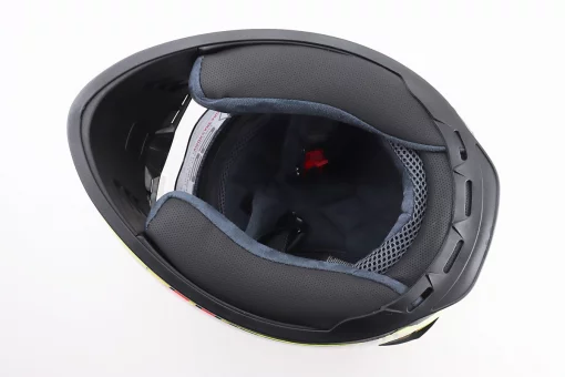 Шлем интеграл, закрытый+очки BLD-М61 М (57-58см), ЧОРНО-СЕРЫЙ "Buffalo", FIX-206597