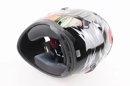 Шлем интеграл, закрытый+очки BLD-М61 S (55-56см), ЧОРНО-СЕРЫЙ "Buffalo", FIX-206598