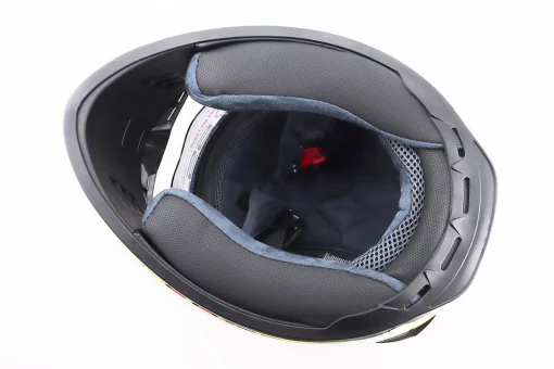 Шлем интеграл, закрытый+очки BLD-М61 S (55-56см), ЧОРНО-СЕРЫЙ "Buffalo", FIX-206598