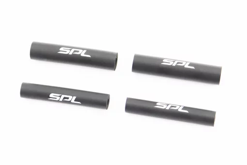 Захист рами від тросів (4х50мм 2 шт) та (5х50мм 2 шт), поролонові к-кт, чорний SG-811, FIX-409286