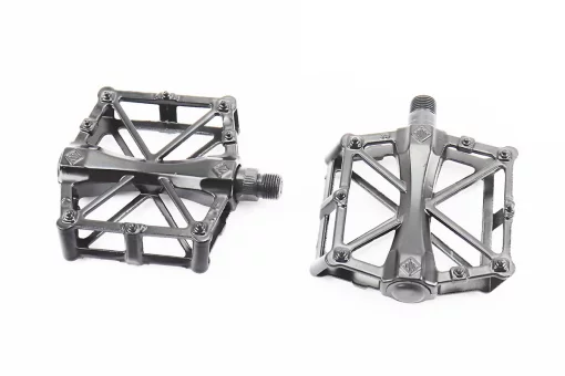 Педали BMX 9/16" (90x90x20mm) алюминиевые, чёрные, FIX-207913