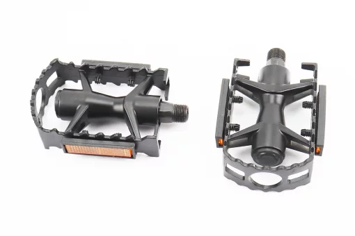 Педалі MTB 9/16" (100x66x25mm) алюмінієві, чорні, FIX-207917