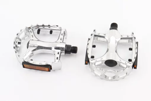 Педали MTB широкие 9/16" (100х95х30мм) алюминиевые, серый, FIX-207920