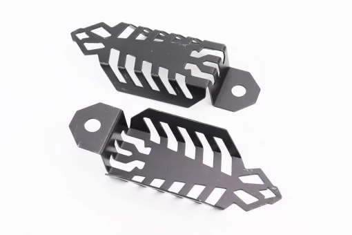 Захист заднього амортизатора універсальна TUNING, ЧОРНИЙ, к-кт 2шт, FIX-354381