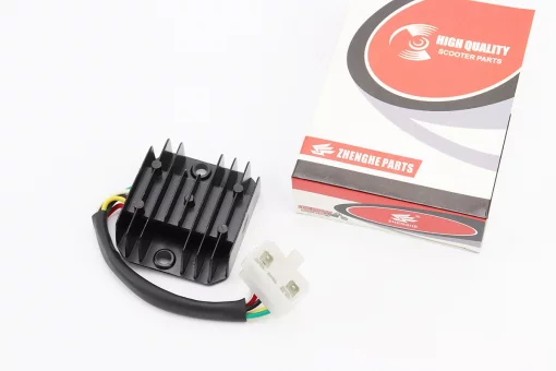 Реле-регулятор напряжения 5 проводов - "5" (разъем большой "папа"), от 5шт -10%, FIX-310392