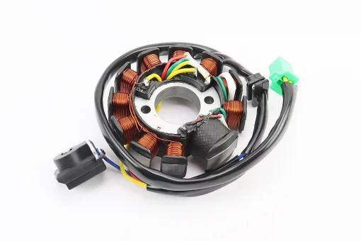 Статор магнето (генератора) (11 катушек разъем "мама 4+2") высота 31мм, FIX-310397