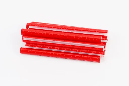 Светоотражатели на спицы 5х75мм, 12шт к-кт, красные JY-1201, FIX-409303