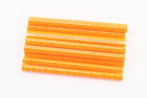 Светоотражатели на спицы 5х75мм, 12шт к-кт, оранжевые JY-1201, FIX-409304