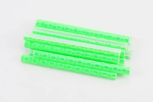 Светоотражатели на спицы 5х75мм, 12шт к-кт, салатовые JY-1201, от 5шт -10%, FIX-409305