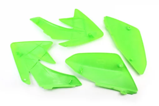 Пластик - ВЕСЬ к-кт деталей - 7ед. ЗЕЛЕНЫЙ, Honda CRF70/KAYO CRAZY CAT 140cc/GEON X-PIT, FIX-327135