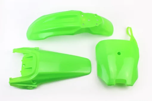 Пластик - ВЕСЬ к-кт деталей - 7ед. ЗЕЛЕНЫЙ, Honda CRF70/KAYO CRAZY CAT 140cc/GEON X-PIT, FIX-327135