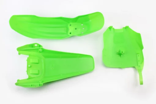 Пластик - ВЕСЬ к-кт деталей - 7ед. ЗЕЛЕНЫЙ, Honda CRF70/KAYO CRAZY CAT 140cc/GEON X-PIT, FIX-327135