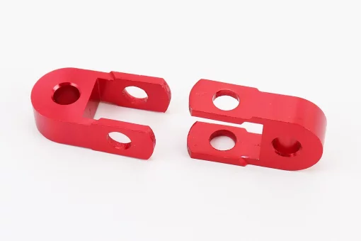 Подовжувач заднього амортизатора 27мм к-кт 2шт, червоний, FIX-354412