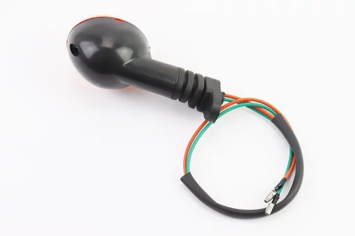 Поворот круглый "малый" (оранжевое стекло) на резиновой ножке, тип 2, FIX-354425