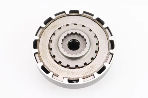 Сцепление двухдисковое в сборе (корзина) Delta 70/110cc "механика" + 6 деталей, FIX-318778