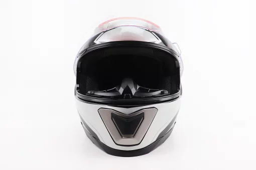 Шолом інтеграл, закритий BLD-M62 М (57-58см), ЧОРНИЙ/БІЛО-СІРИЙ, FIX-206618