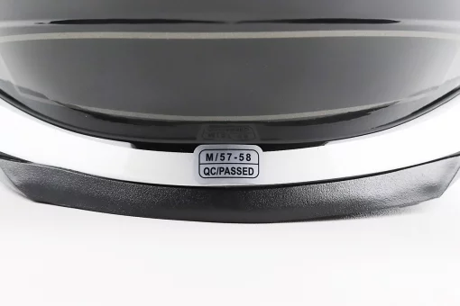 Шолом інтеграл, закритий BLD-M62 М (57-58см), ЧОРНИЙ/БІЛО-СІРИЙ, FIX-206618